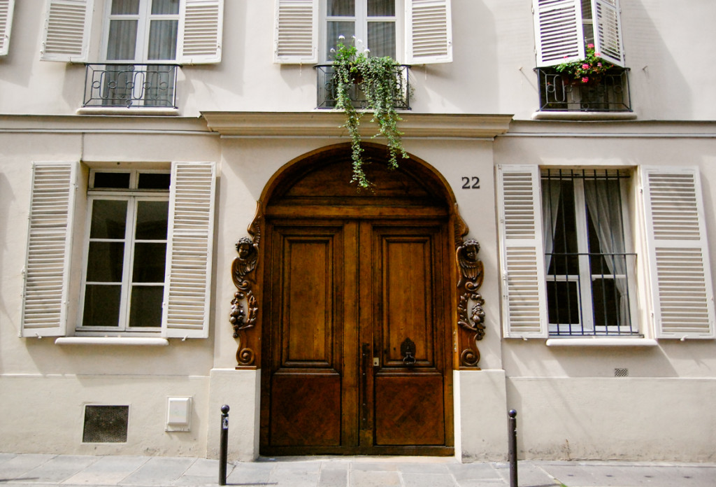 Earthy Parisian Door