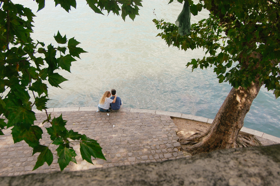 Lovers on the Seine