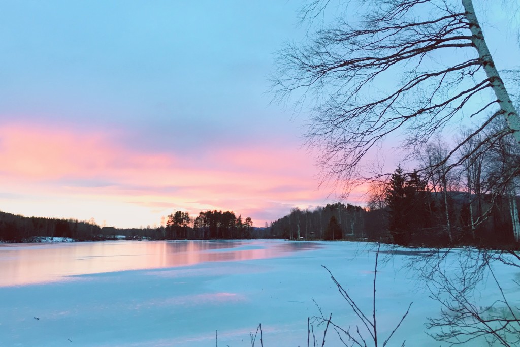 Sunset in Sweden